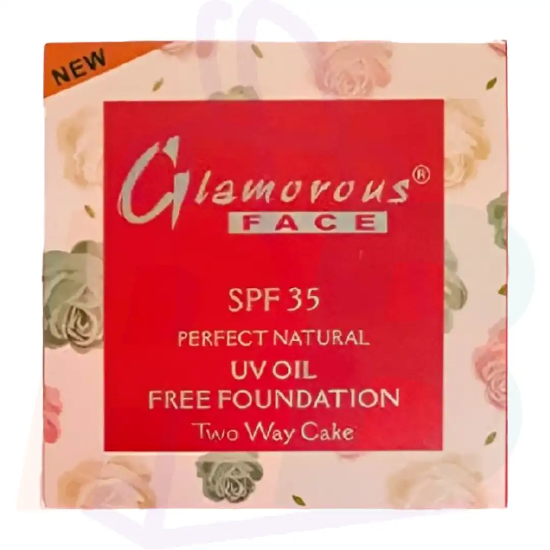 pura bazaar sub milain ga cosmetics glamour face two way cake foundation packed