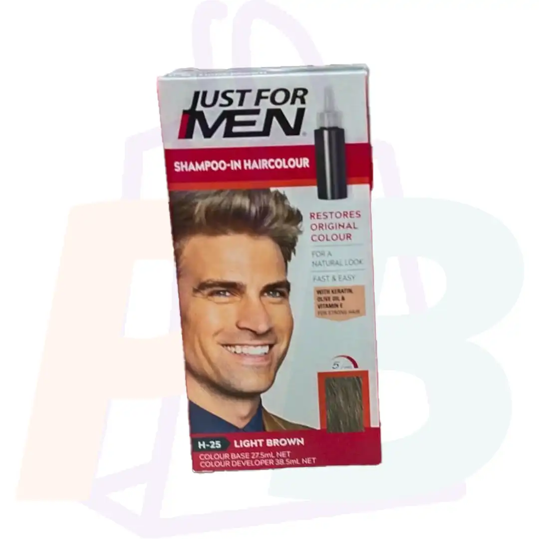 pura bazaar sub milain ga cosmetics just for men shampoo in hair color H-25