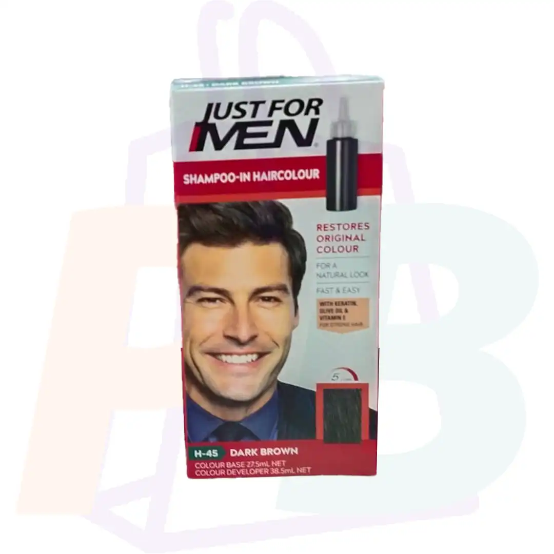 pura bazaar sub milain ga cosmetics just for men shampoo in hair color H-45