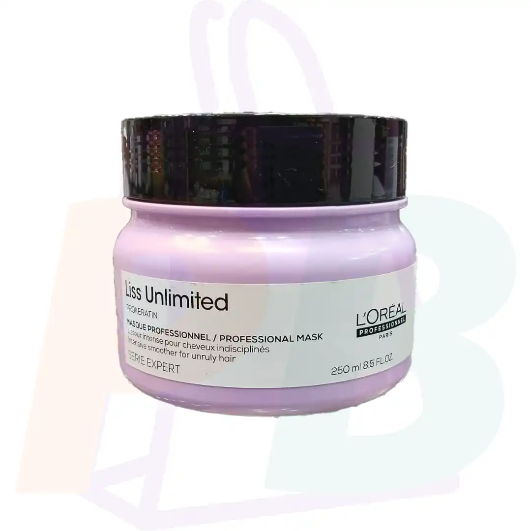 pura bazaar sub milain ga cosmetics L’Oréal loreal liss unlimited professional mask original front