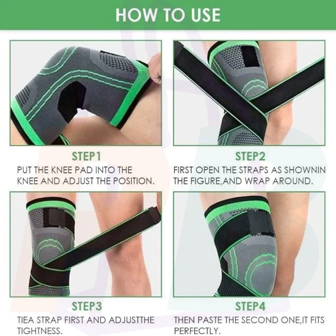 pura bazaar sub milain ga health care 3D Knee Support Band