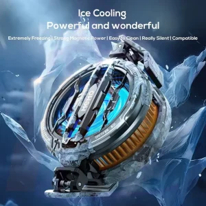 pura bazaar sub milain ga mobile accessories Phone Magnetic Cooling Fan