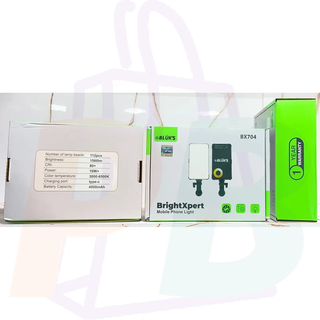 pura bazaar sub milain ga pc mobile Studio accessories BLUK'S BX-704 BrightXpert Phone Light