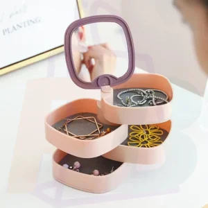 pura bazaar sub milay milain ga cosmetics skin care 360 Degree Jewelry Organizer