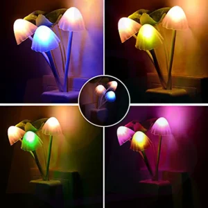 pura bazaar sub milay milain ga home decor Mushroom LED Night Light