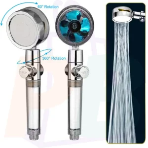 pura bazaar sub milay milain ga home decor Pressurized Shower Head Turbine