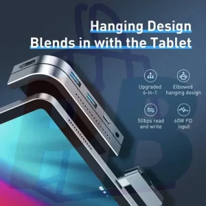 purabazaar sub milain ga baseus bend angle no7 multifunctional type c hub converter upgrade space gray.