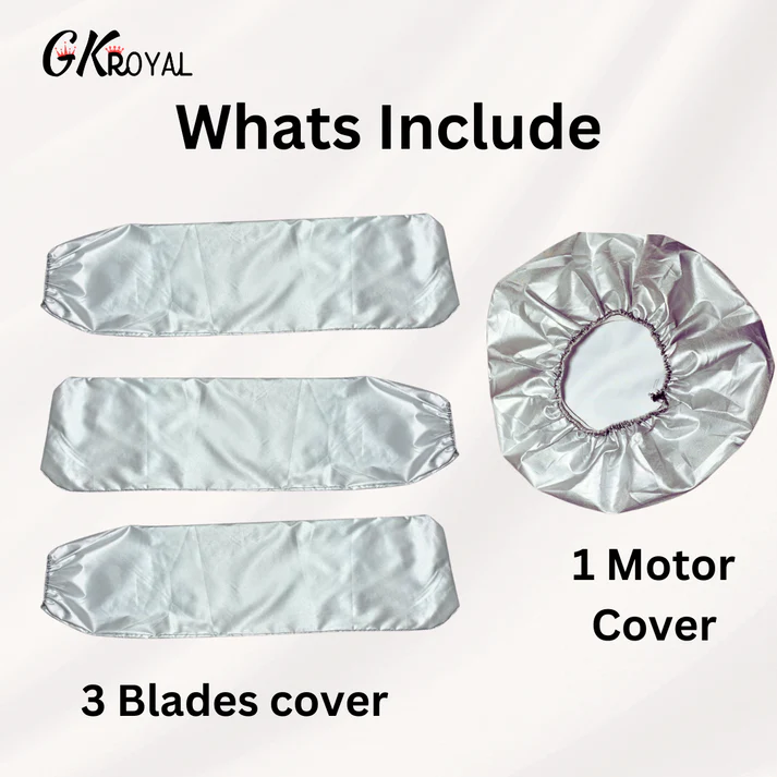 pura bazaar sub milain ga everything available Home Utility Items Ceiling fan cover dustproof waterproof