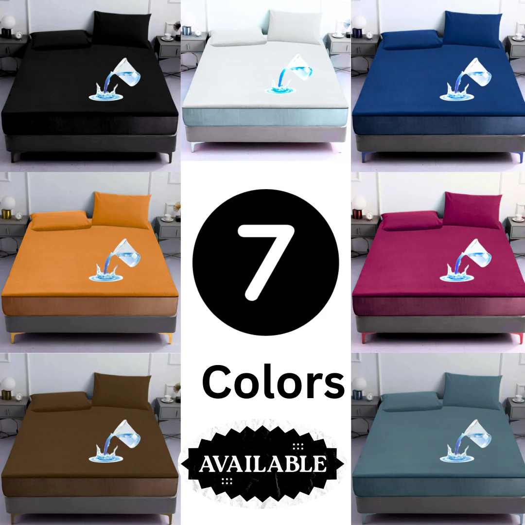 pura bazaar sub milain ga everything available Home Utility Items Terry Water Proof Mattress Protector