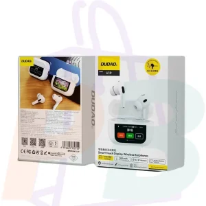 purabaaazar sub milain ga dudao u19 anc smart touch display wireless earphones bt 5 3.