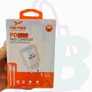 urabaazar sub milain ga yoo face 45w gan fast charger dual port 1m cable ucc 01.