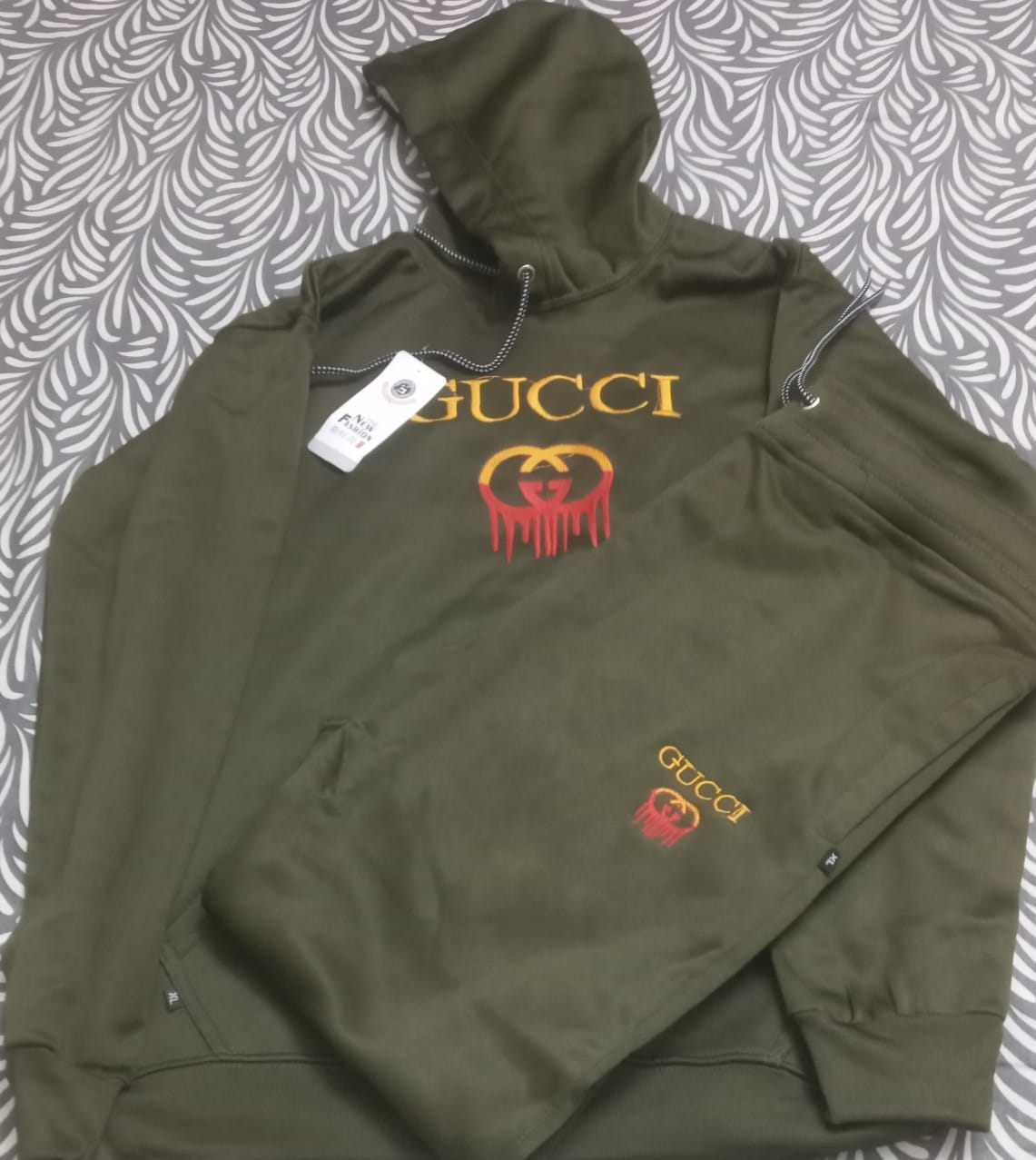 purabazaar sub milain ga niki premium fleece tracksuit black men